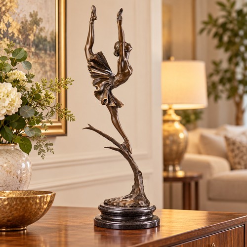 Bronze skulptur ballerina - skulptur,