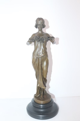 Bronze skulptur figur - bronze,