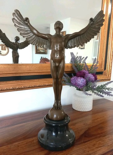 Ikarus bronze figur ikaros - ikarus,