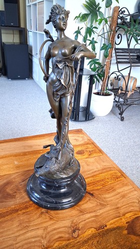Bronze figur skulptur - figur,