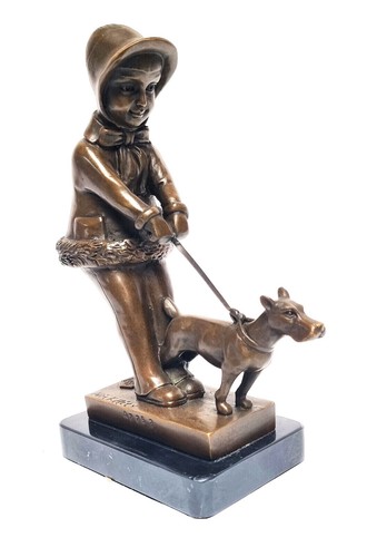 Bronzefigur ein kleines - ein,