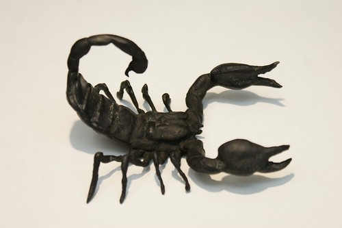 Bronzefigur scorpion by - bronzefigur,