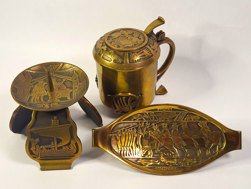 Tlg bronze set - 3-tlg., aus
