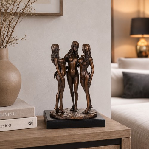 Bronze skulptur drei grazien - grazien,
