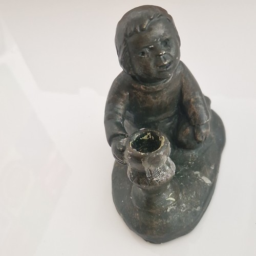 Skulptur kind motiv mensch - ,