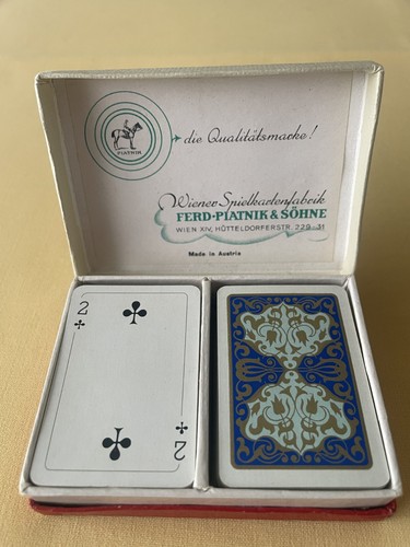 Ferd piatnik vintage mini - piatnik:, mini-