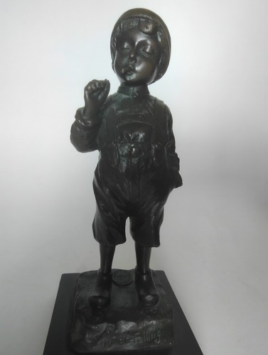 Bronzefigur signiert - bronzefigur,