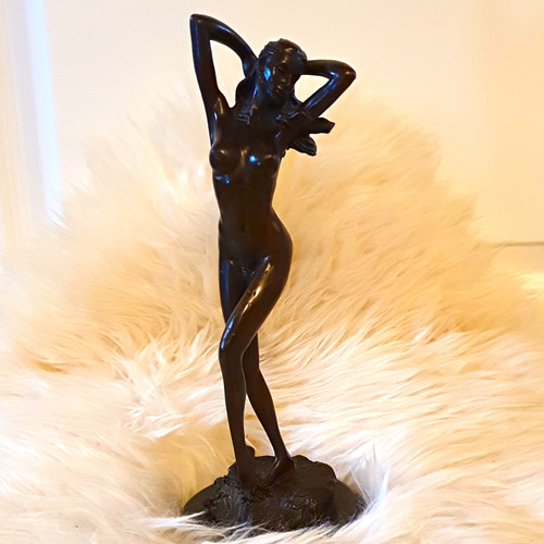 Weiblicher akt bronze skulptur - akt,