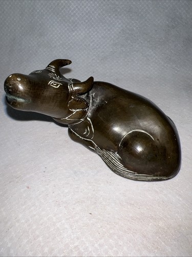 Skulptur wasserbüffel bronze - skulptur,
