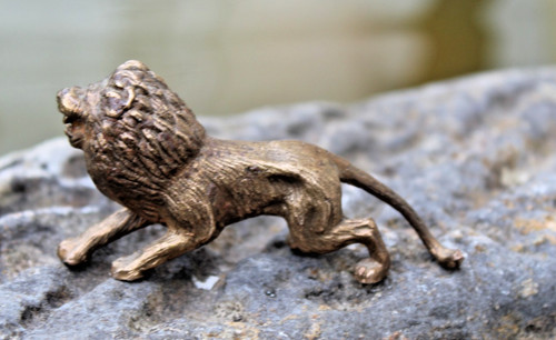 Kleine bronze skulptur - kleine,