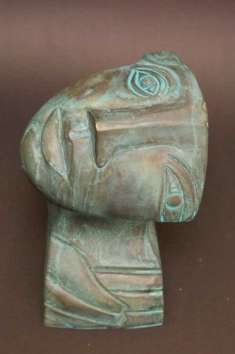 Bronze büste picasso tete - büste, 'tete