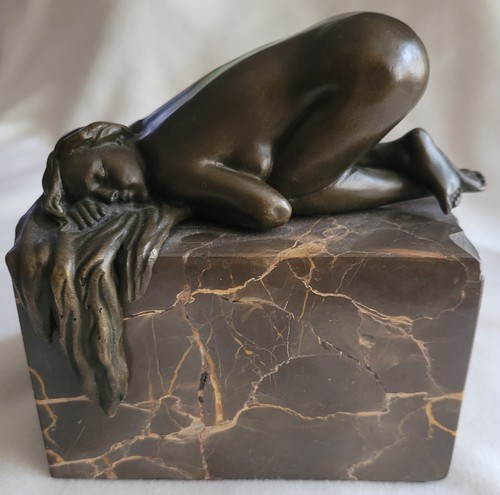 Briefbeschwerer bronze frau - briefbeschwerer,