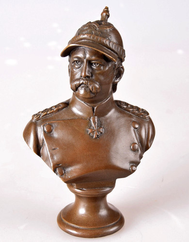Bronze büste otto von - bronze,