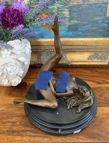 Bronzefigur jungfrau bronze - bronzefigur,