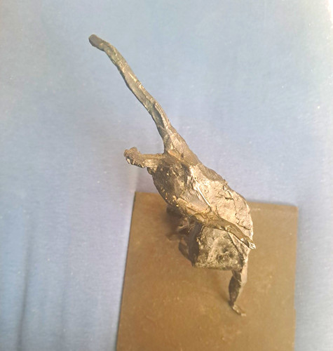 Kleine bronze tänzerin r - kleine, bronze,