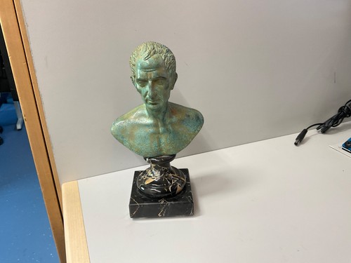 Büste bronze julius cäsar - büste,