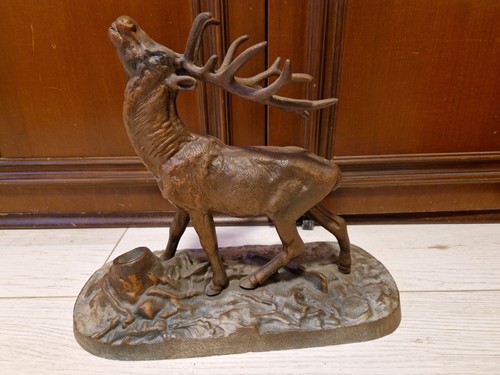 Röhrender hirsch skulptur - hirsch,