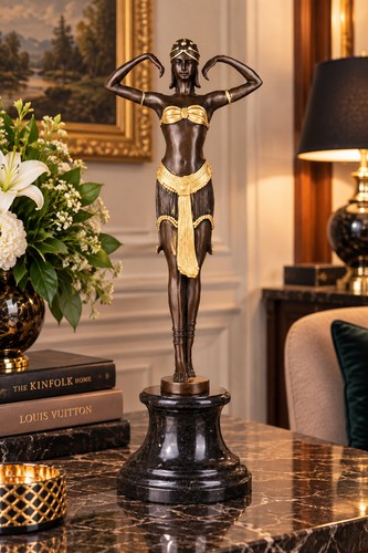 Bronze skulptur art déco - bronze,