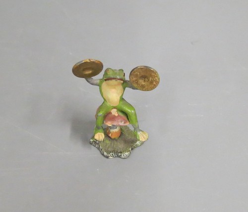 Frosch musiker beckenspieler - musiker,