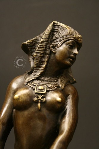 Bronzefigur ägyptische - bronzefigur,