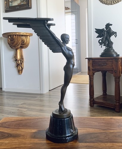 Ikarus bronze figur - ikarus,