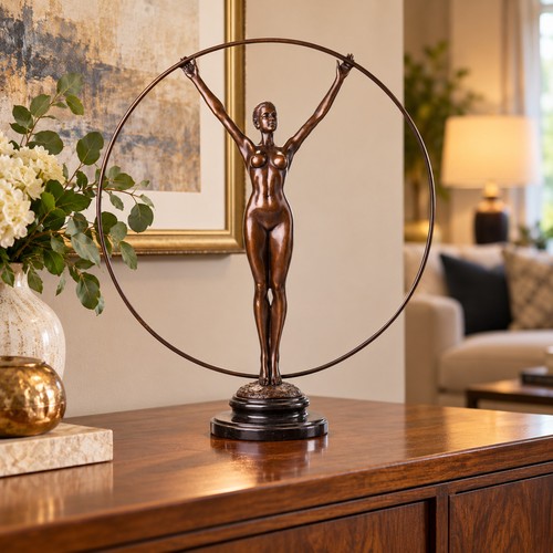 Bronze skulptur aktfigur mit - bronze,