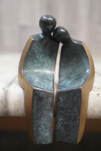 Bronze figuren von luise - bronze,