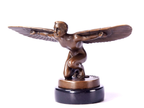 Bronze statue ikarus icarus - bronze,
