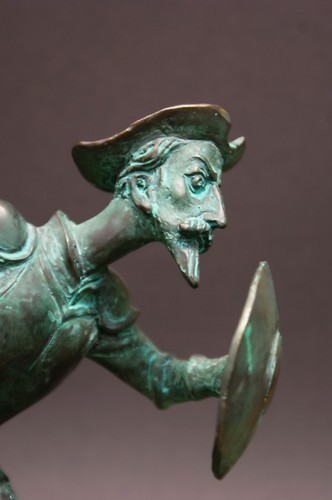 Signierte bronze skulptur - skulptur, von