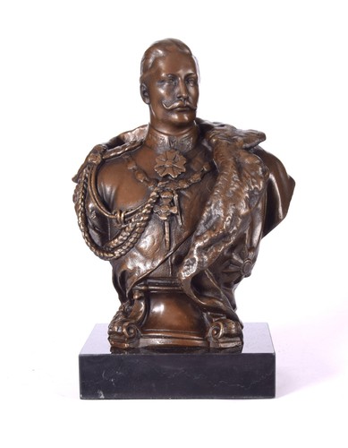 Bronze büste bronzefigur - bronze,