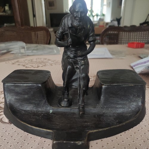 Bronzefigur ostermayer - bronzefigur, l.ostermayer