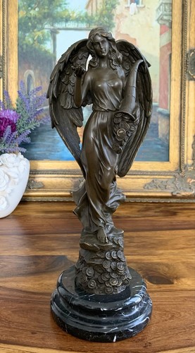 Bronzefigur fortuna figur - bronzefigur,