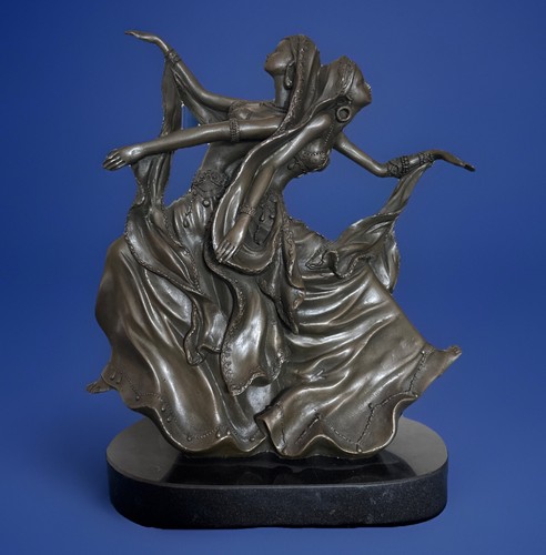 Bronze statue zwei - bronze,