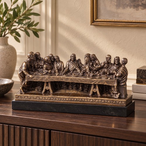 Bronze skulptur das letzte - das,