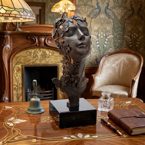 Jugendstil bronze einer - jugendstil, jungen