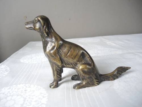 Bronze hund jagdhund - bronze,