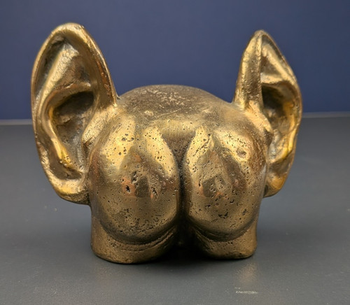 Bronze messing figur arsch - messing,