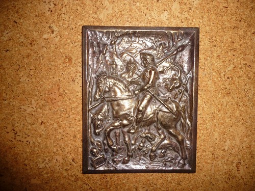 Bronze figur skulptur - skulptur, kunst