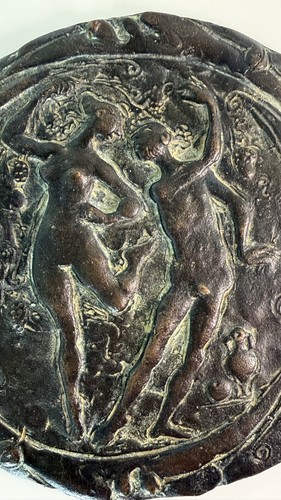 Fritz nuss bronze relief - fritz,