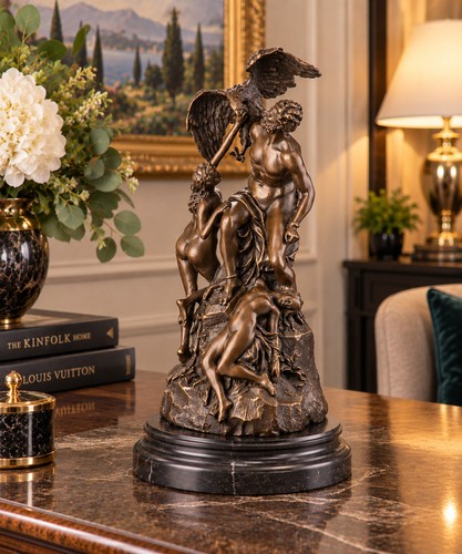 Bronze skulptur prometheus - skulptur, &