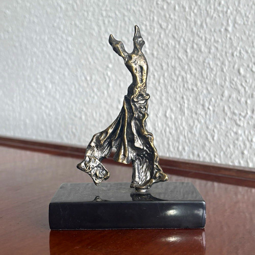 Salvador dalí bronze - salvador,
