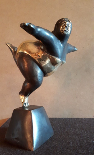 20cm bronze frau - 20cm,