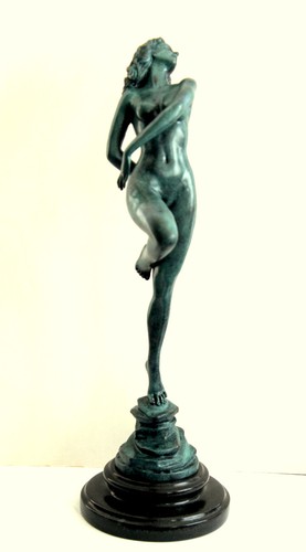 Bronze figur akt - bronze, akt,