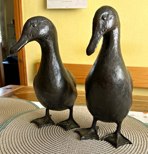 Entenpaar bronze von kurt - entenpaar,