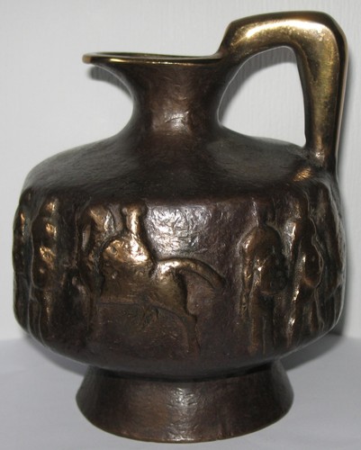 Massive vintage henkelvase - massive, aus